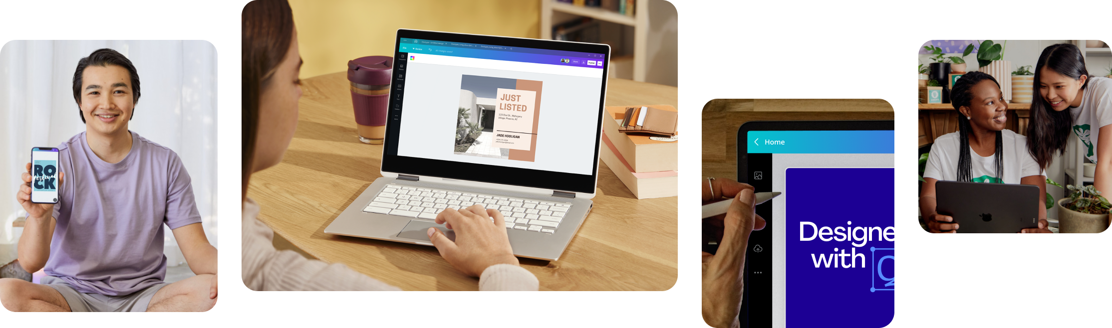 Descargar Canva Windows — Interfaz de la App de Escritorio