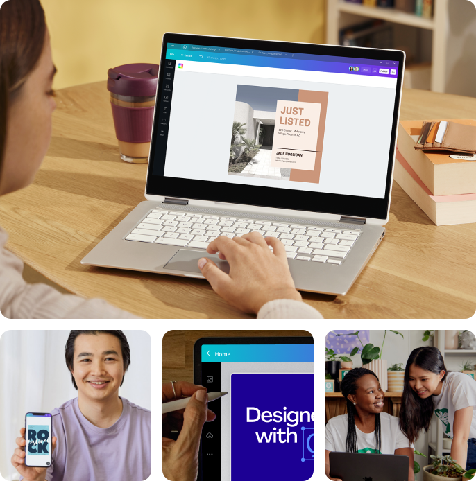 Canva Mobile App View